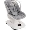 Mastela Deluxe Multi Motion electric Baby swing /rocker/Cradle-Multi Recline Position-5 Point Harness-12 Built In Melodies-For 0 to 36M (Upto 15Kg)-Grey