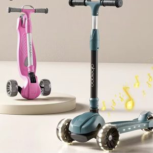 Height adjustable foldable kids scooter( support up to 60 kgs)
