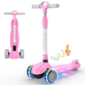 Height adjustable foldable kids scooter( support up to 60 kgs)