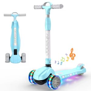 Height adjustable foldable kids scooter( support up to 60 kgs)