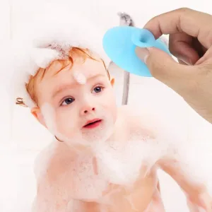Baby Cradle Cap silicone brush, baby shampoo Brush Silicone Massage Brush