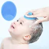 Baby Cradle Cap silicone brush, baby shampoo Brush Silicone Massage Brush