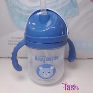 new baby feeding bottle with straw