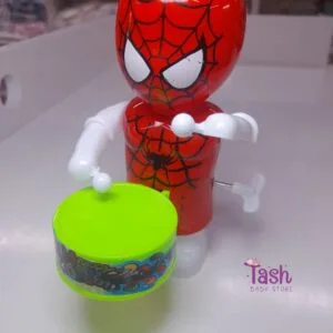 Spiderman and drum toy