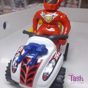 motorbike with rider toy