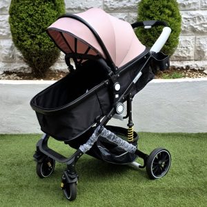 3 in 1 baby stroller High view Travel Pram, Lightweight, Convertible