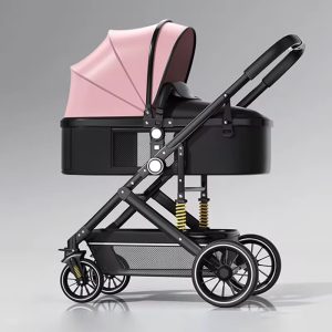 3 in 1 baby stroller High view Travel Pram, Lightweight, Convertible