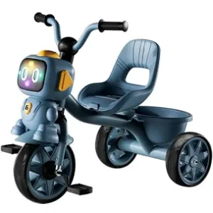 Kids Tricycle with music and lights and rubber wheels