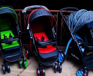 Strong baby stroller with big wheels( newborn to 5 years)
