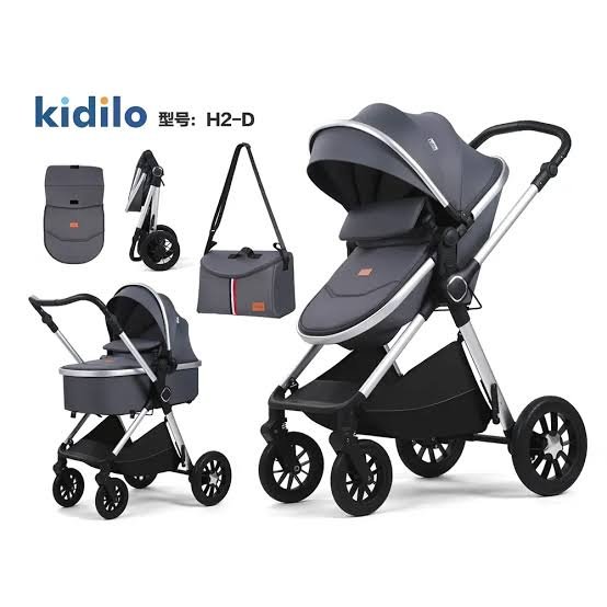 Premium kidilo bassinet stroller set with infant car seat and baby bag Premium kidilo bassinet stroller set with infant car seat and baby bag