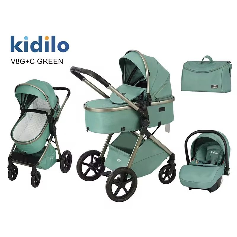 Premium kidilo bassinet stroller set with infant car seat and baby bag Premium kidilo bassinet stroller set with infant car seat and baby bag