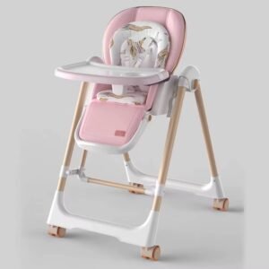 Multi-Functional Baby Feeding Chair with Swing, Recline & Wheels | Convertible High Chair