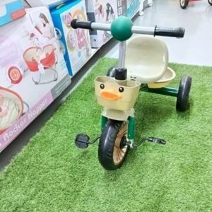 duck face tricycle with rubber wheels