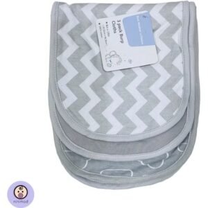 Set of 3 burp cloths