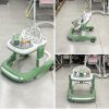 Height adjustable baby walker and push walker with educational toys(6- 24 months)