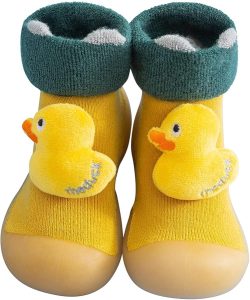 Unique Anti-slip Rubber Sole Toddler Shoe Socks