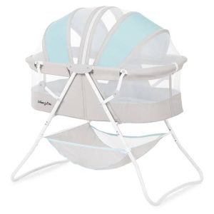 Baby portable crib bassinet, foldable baby bed