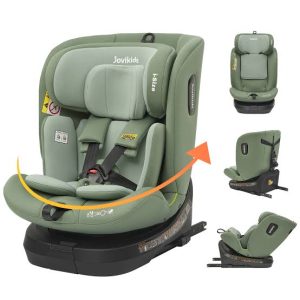 Jovikids Ranger TT isofix Car Seat with 360° SWIVEL - 360Â° for 40-150cm Kids Group 0+1/2/3 Age- Newborn to 12 Years