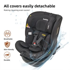Jovikids Ranger TT isofix Car Seat with 360° SWIVEL - 360Â° for 40-150cm Kids Group 0+1/2/3 Age- Newborn to 12 Years