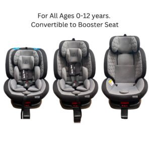 Burbay Premium Isofix car seat with 360 degree rotation