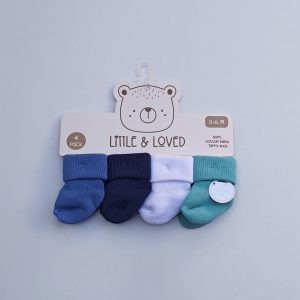 Premium quality Baby socks Socks 0-6 months( 4 pairs in the box)