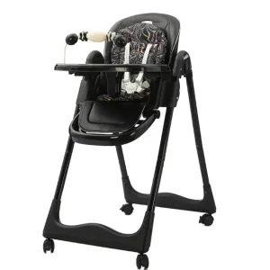 Kidilo MultiFunctional Baby Feeding Chair with recliner and Wheels | Convertible High Chair