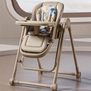 Multi-Functional Baby Feeding Chair with Swing, Recline & Wheels | Convertible High Chair