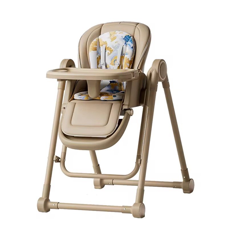 Multi-Functional Baby Feeding Chair with Swing, Recline & Wheels | Convertible High Chair Multi-Functional Baby Feeding Chair with Swing, Recline & Wheels | Convertible High Chair