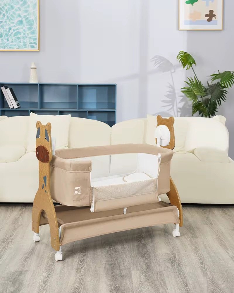 Baby Electric bed Co-Sleeper/bassinet with wheels and overhead toys Baby Electric bed Co-Sleeper/bassinet with wheels and overhead toys