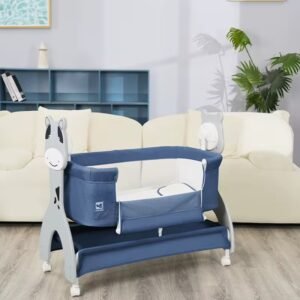 Baby Electric bed Co-Sleeper/bassinet with wheels and overhead toys
