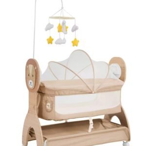 Baby Electric bed Co-Sleeper/bassinet with wheels and overhead toys