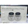Double wearable electric breast pump