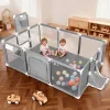 Portable baby play fence for Babies and Toddlers, Kids Safety Playard with 20 balls ( 1.2 Mtrs by 1.8 mtrs)