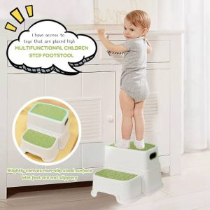 Double baby Step Stool With Anti-Slip base