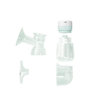 2 in 1 advanced wearable electric breast pump with feeding bottle