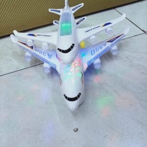 Realistic Electric toy airplane with music and lights