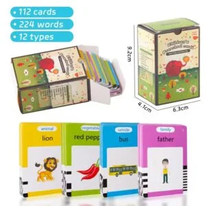 Montessori Educational toys talking flashcards learning machine
