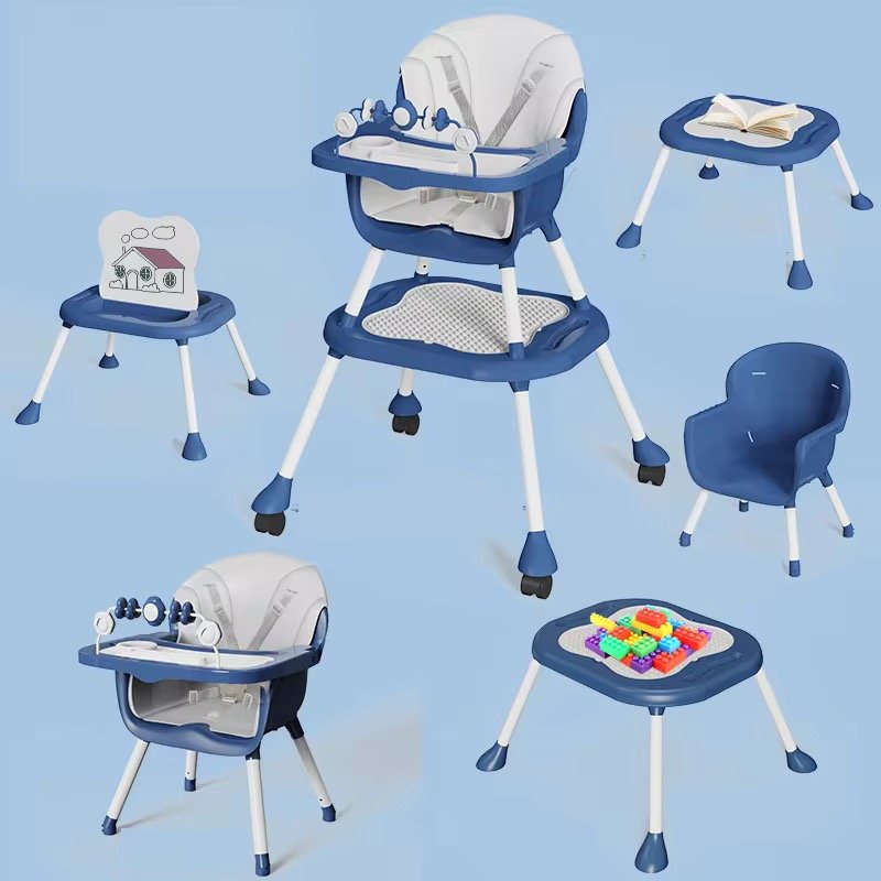 convertible baby highchair/ baby feeding chair with wheels convertible baby highchair/ baby feeding chair with wheels