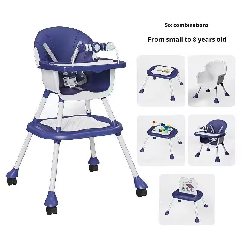 convertible baby highchair/ baby feeding chair with wheels convertible baby highchair/ baby feeding chair with wheels