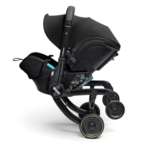 max 2 in 1 Baby Car Seat & Travel Stroller Nitro Black - Convertible 0+ Car Seat and Pram with 3 Recline Positions - Ergonomic Pushchair and Travel System